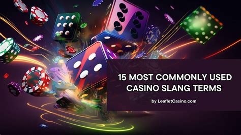 casino terms and phrases
